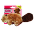 KONG Plush Beaver Dog Toy